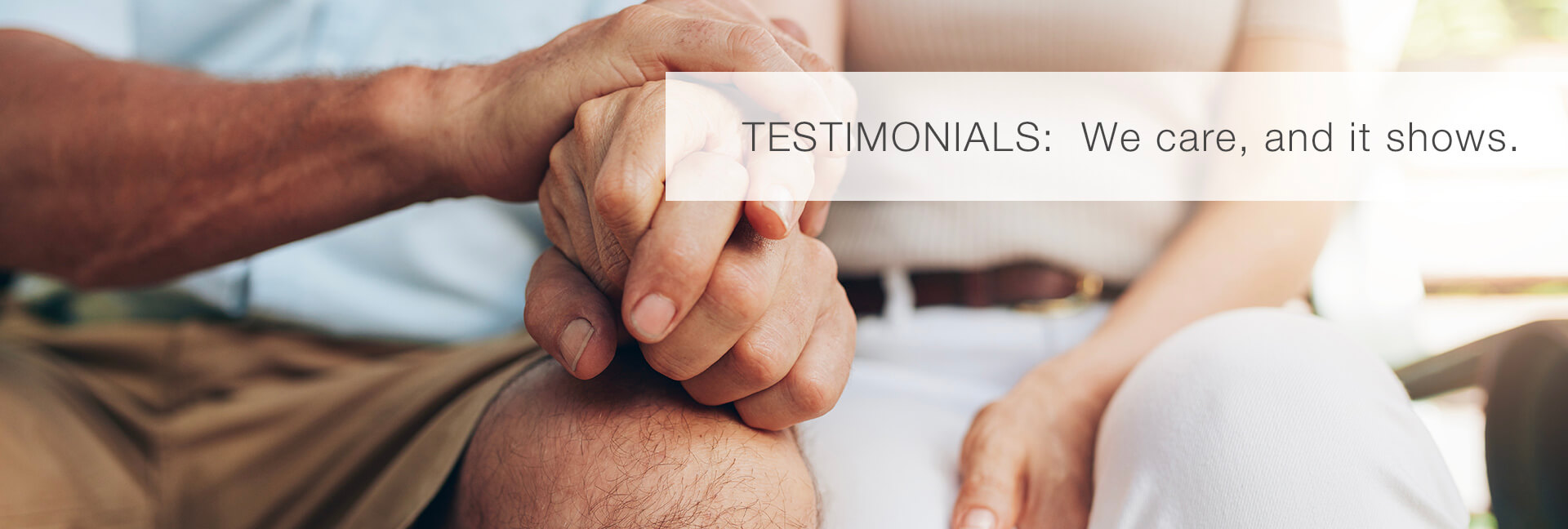 Lifelong Senior Services Testimonials